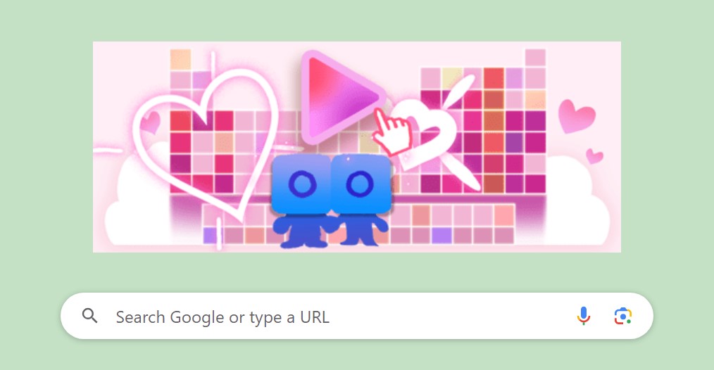 Valentine’s Day Google Doodle Find Your Perfect Element Match With